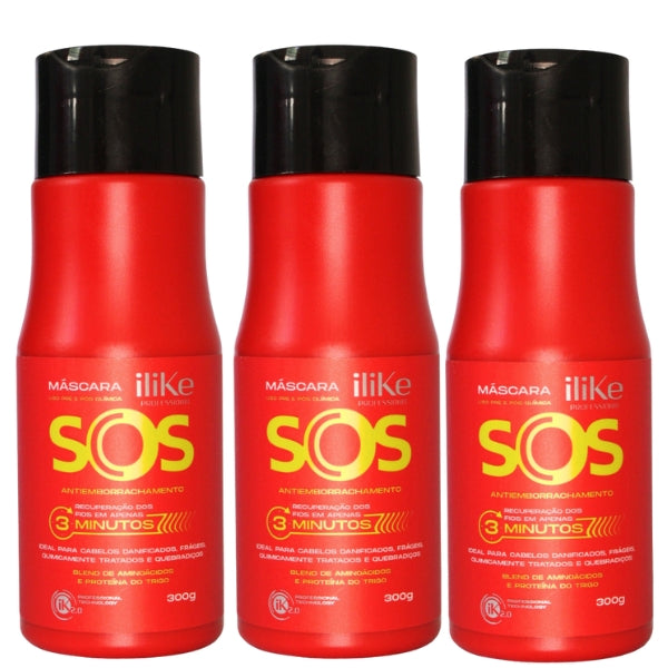 Máscara Reconstrutora SOS Antiemborrachamento - 300ml