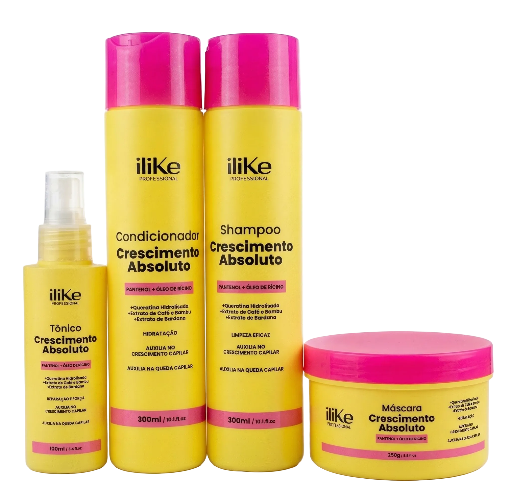 Crescimento Absoluto Kit Completo - 4 Produtos
