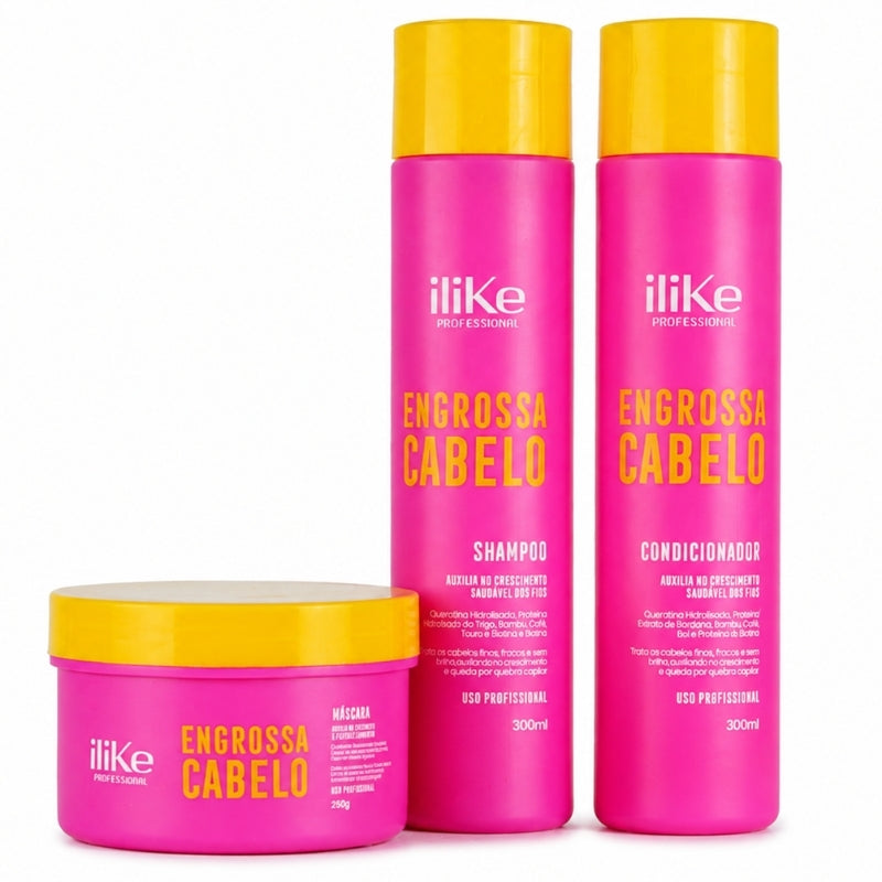 Engrossa Cabelo Kit Trio