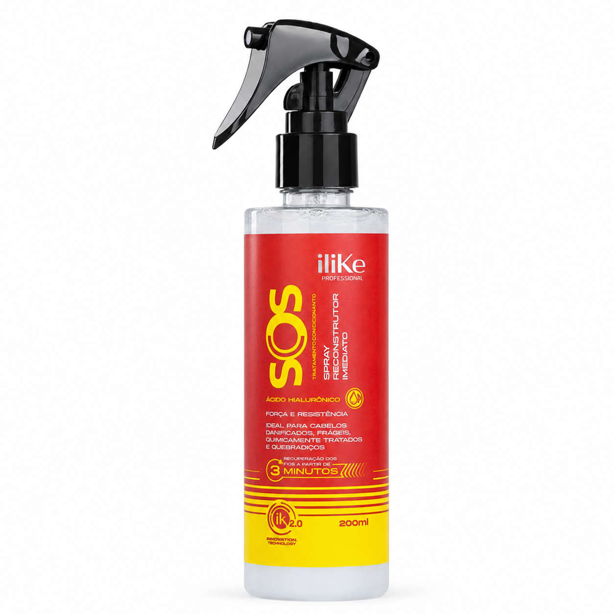 SOS Spray Reconstrutor Ácido Hialurônico - 200ml