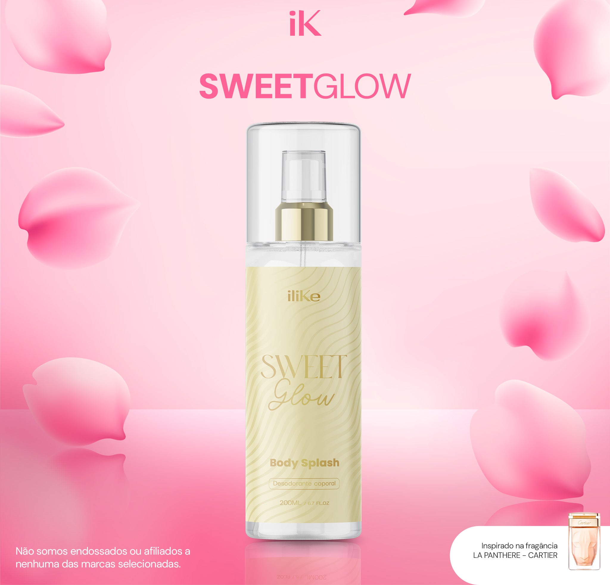 iLike Sweet Glow - Body Splash Spray 200ml