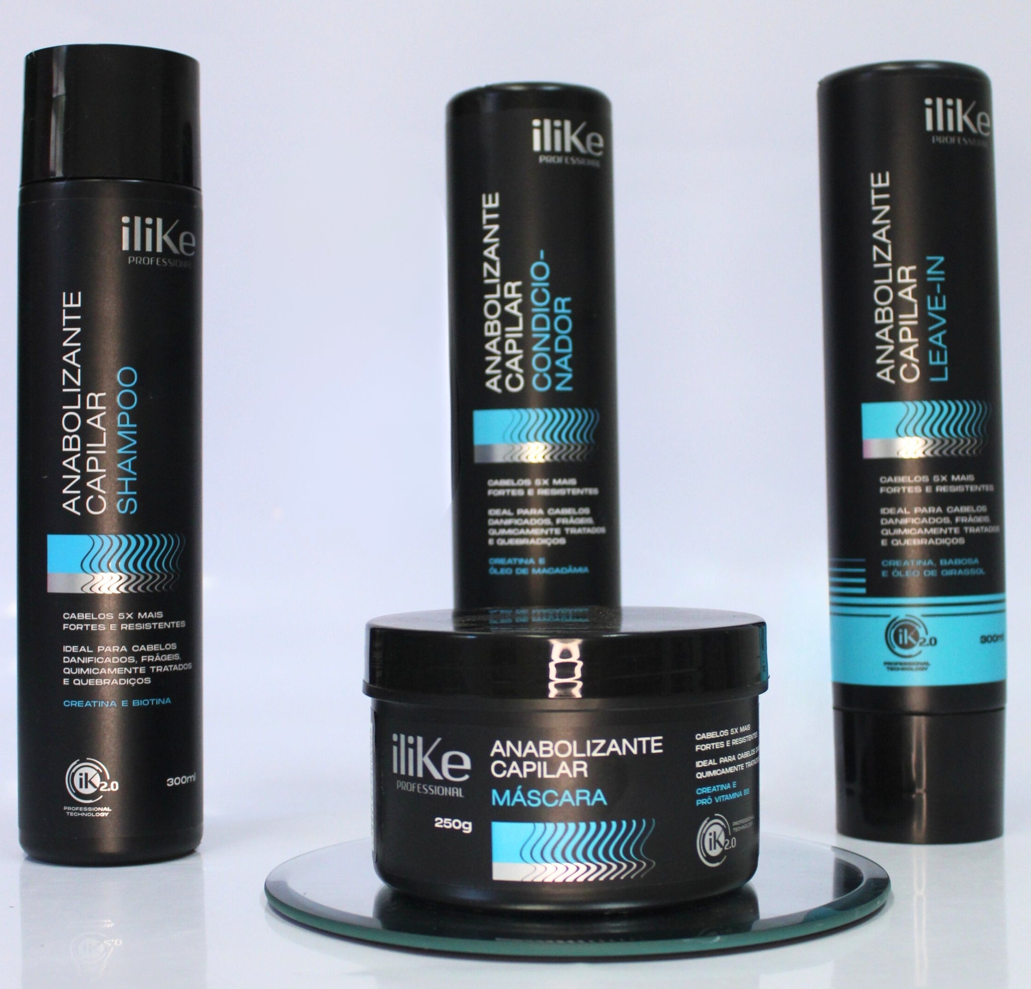 Anabolizante Capilar Kit Reconstrução Completa - 04 Produtos