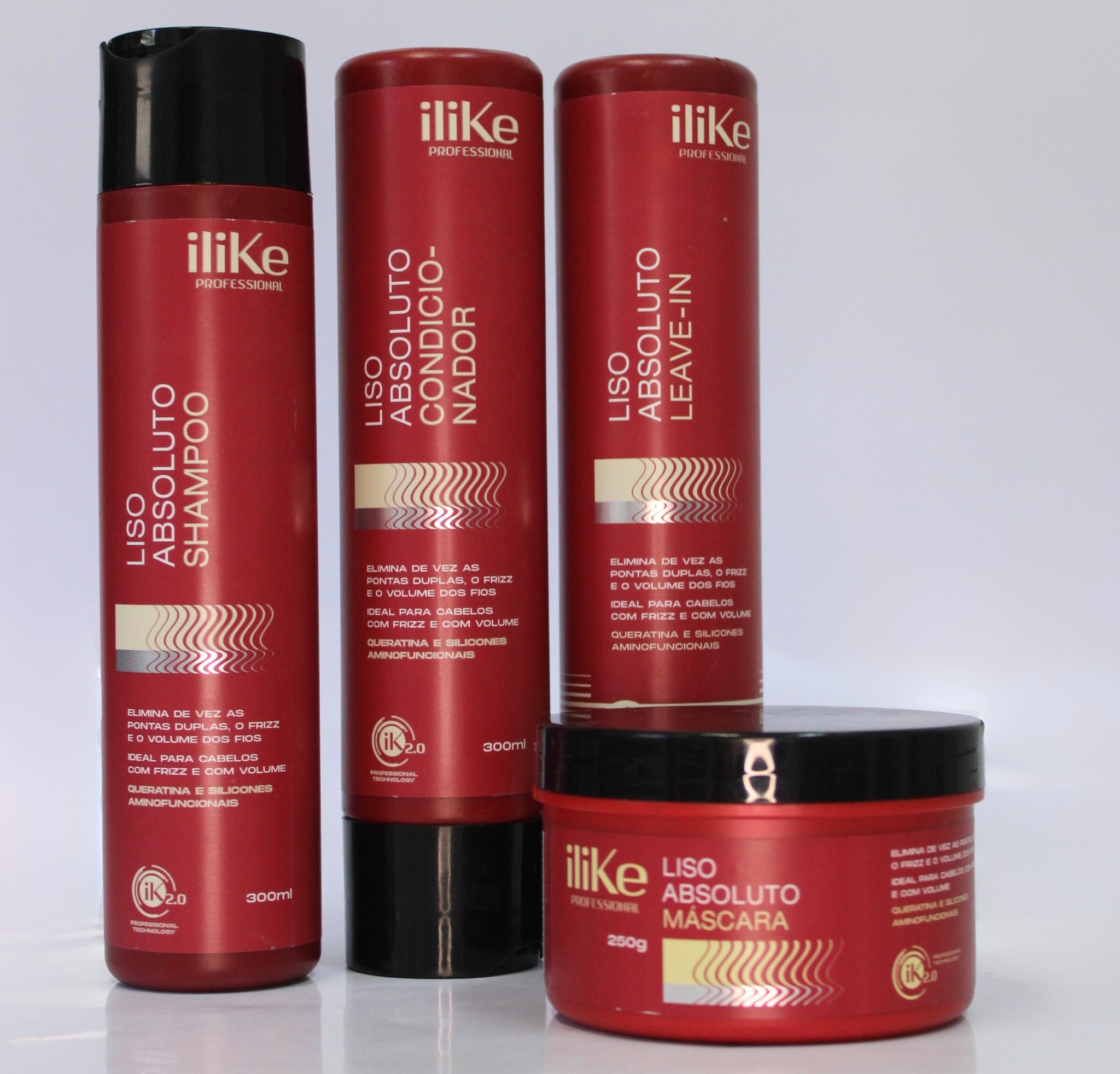 Liso Absoluto Kit Completo - 4 Produtos