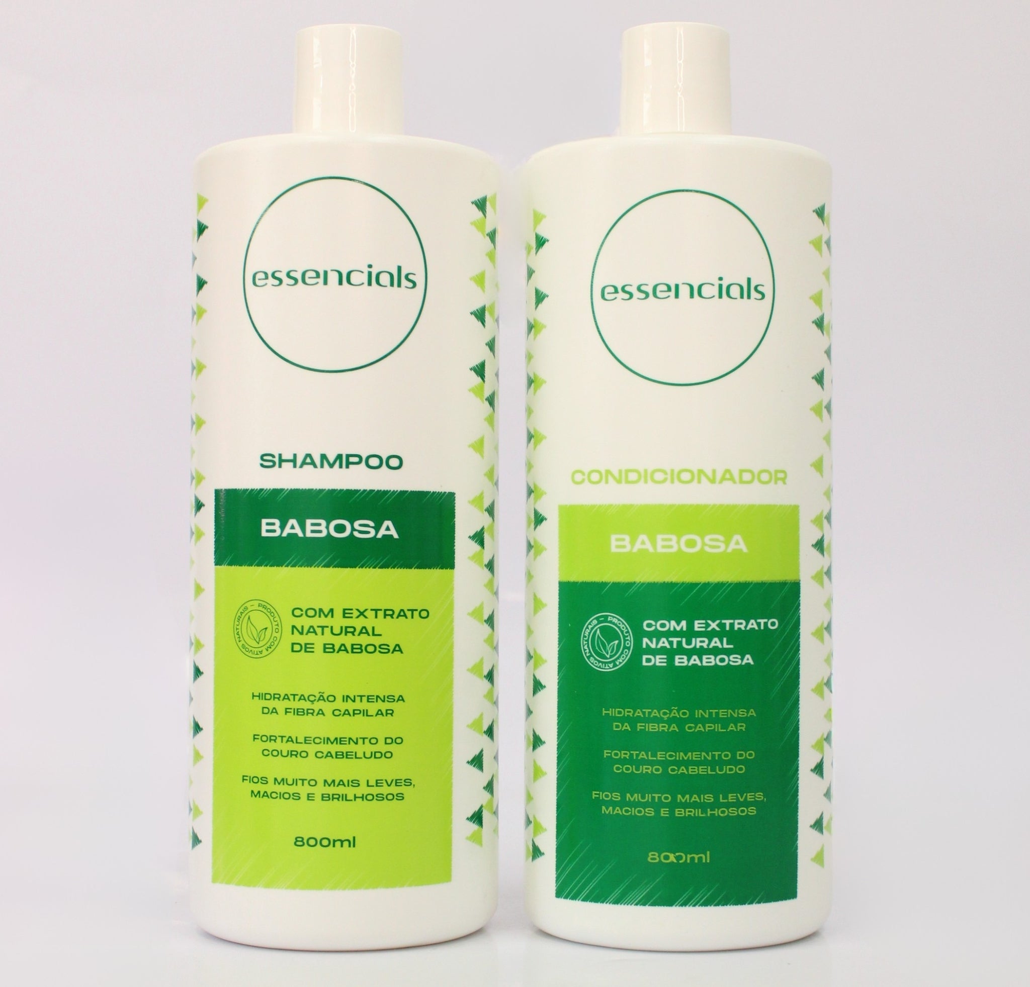 Essencials Kit Babosa Shampoo e Condicionador - (2x800 ml)