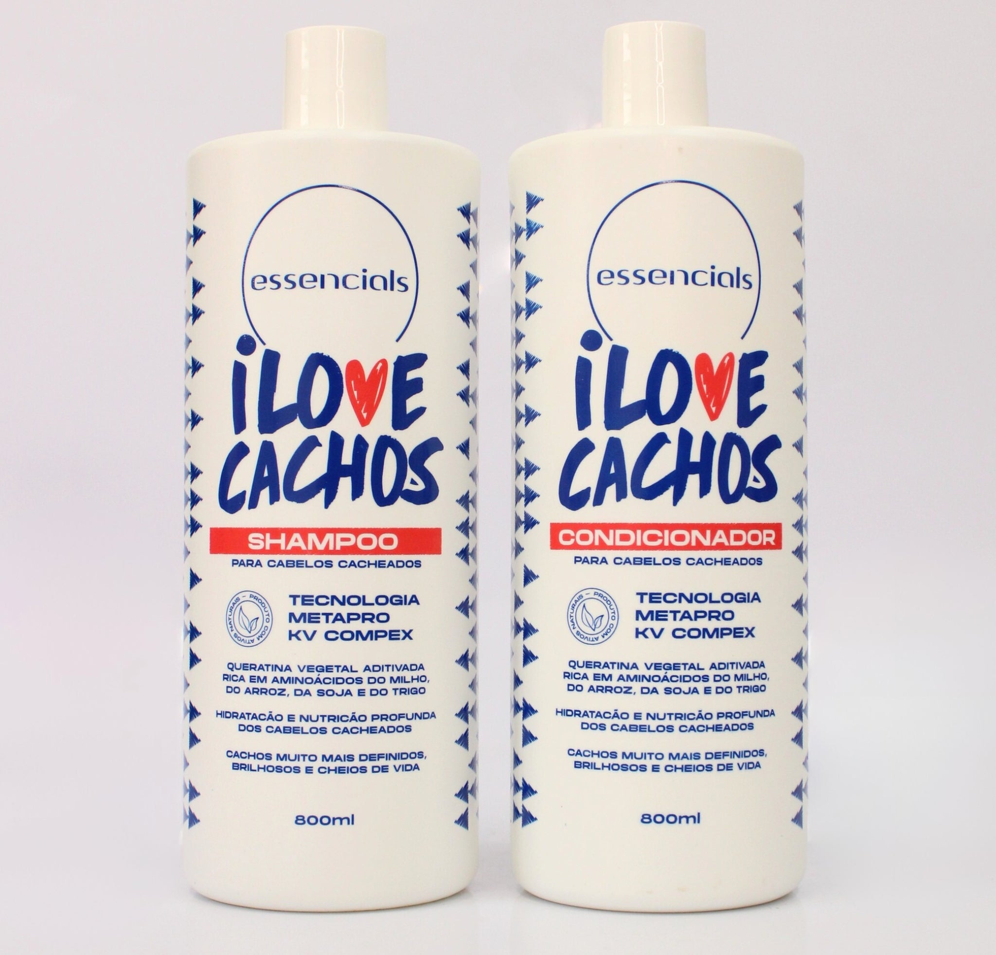 Essencials Kit I Love Cachos Shampoo e Condicionador - ( 2x 800ml )