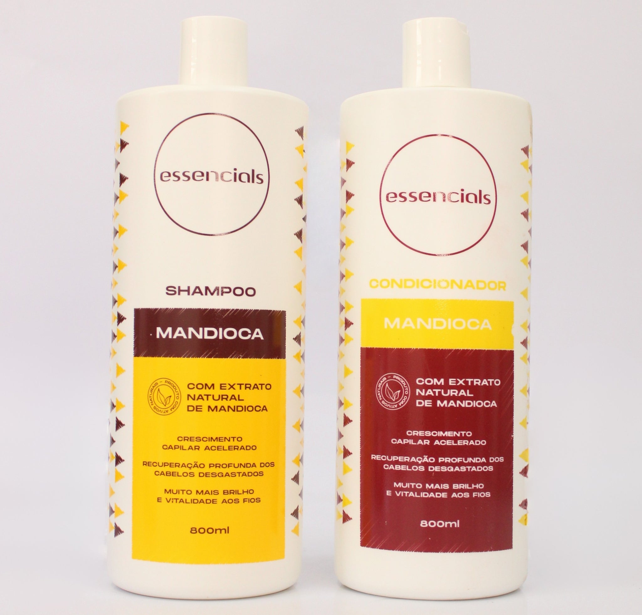 Essencials Kit Mandioca Shampoo e Condicionador - ( 2x800ml )