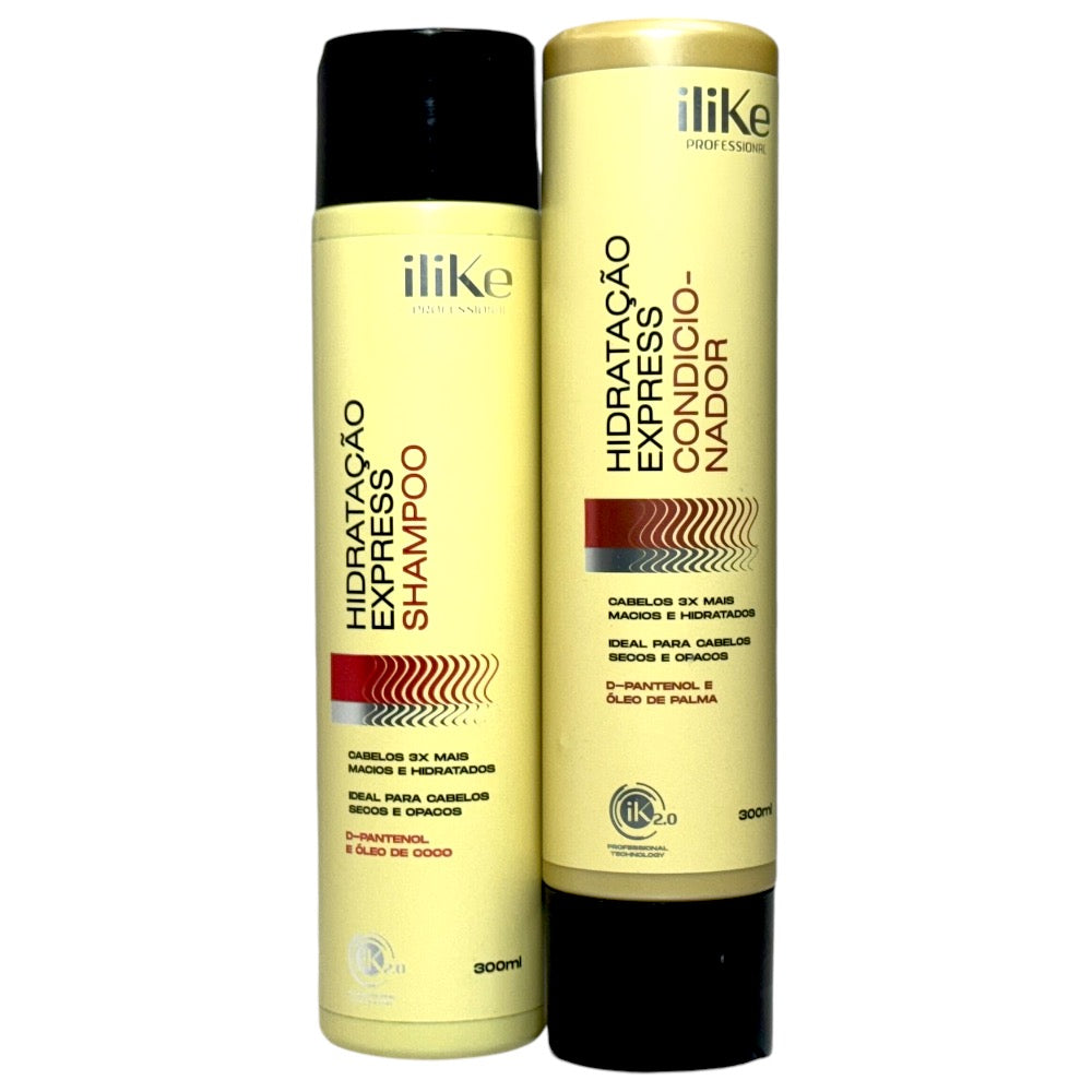 iLike Hidratação Express Kit Duo - 02 Produtos