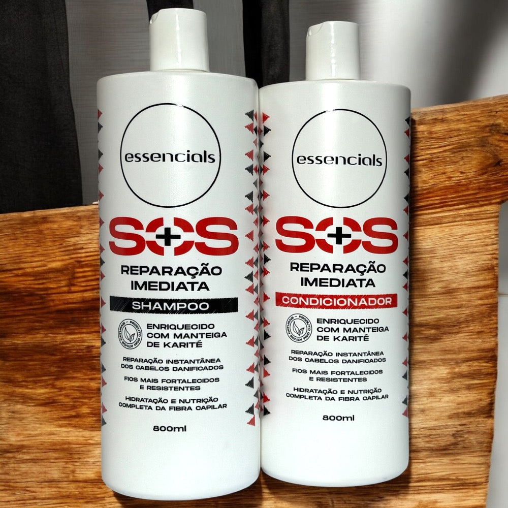 Essencials Kit SOS Shampoo e Condicionador -( 2x800ml )