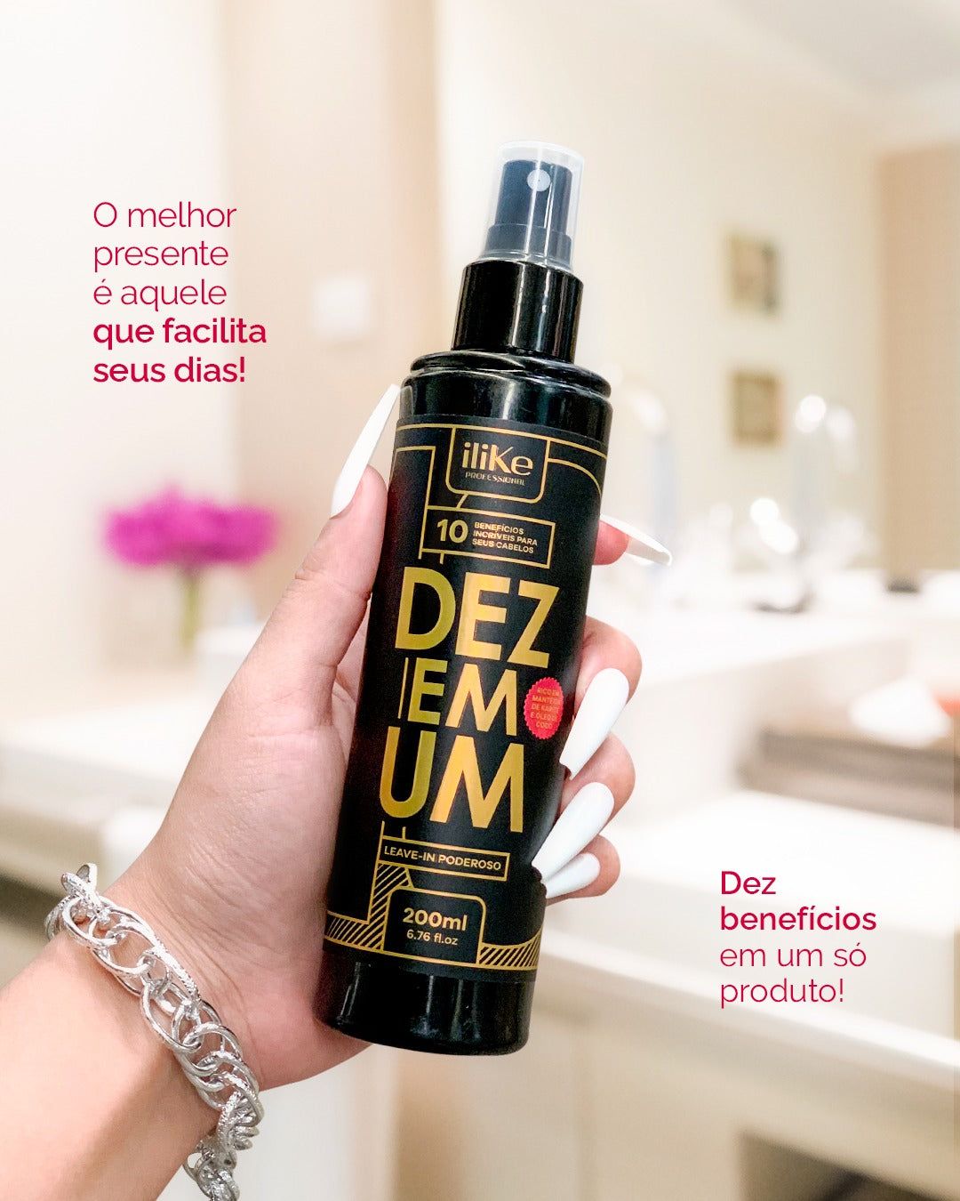 iLike 10 em 1 Leave-in Poderoso - 200ml