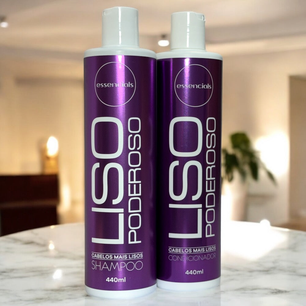 iLike Kit Liso Poderoso Shampoo e Condicionador - ( 2x440ml )