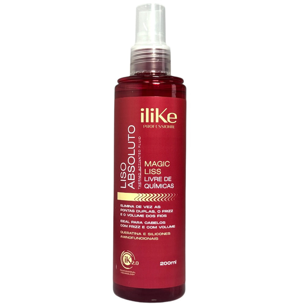 iLike Liso Absoluto Fluido Termoativado - 200ml