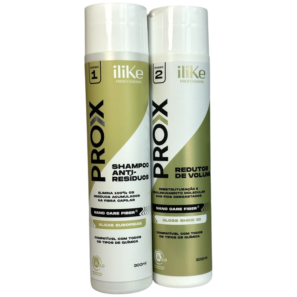 iLike Alinhamento Capilar PRO-X - 2x 300ml