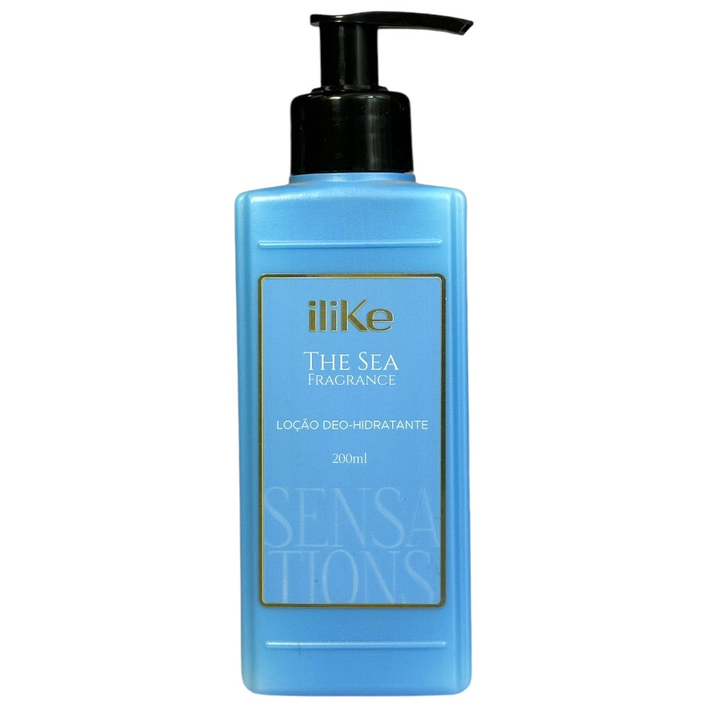 iLike Sensations Creme Corporal Hidratante The Sea - 200ml