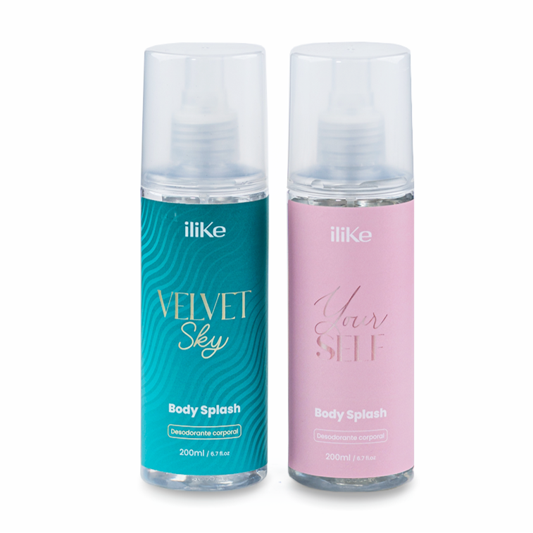 Kit 2 Body Splash - Yourself e Velvet Sky