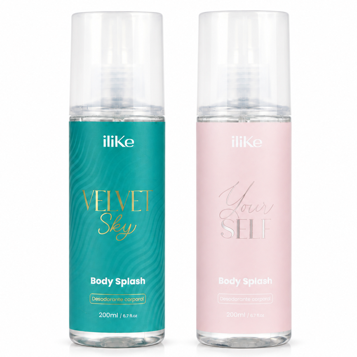Kit 2 Body Splash - Yourself e Velvet Sky