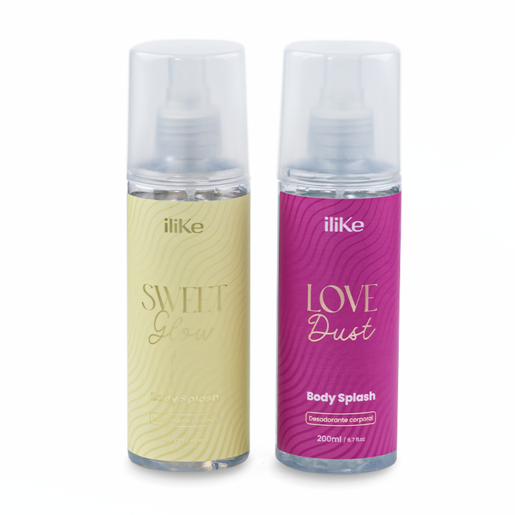 Kit 2 Body Splash - Love Dust e Sweet Glow