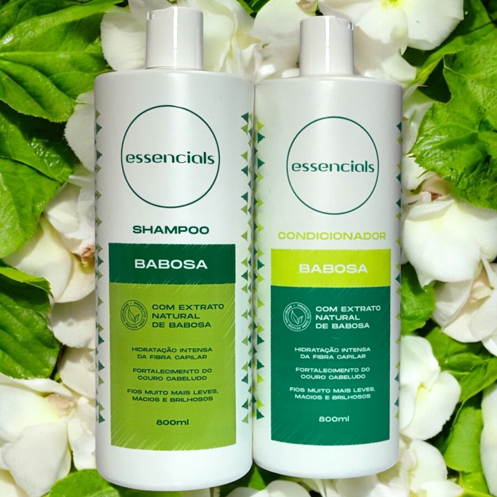 Essencials Kit Babosa Shampoo e Condicionador - (2x800 ml)