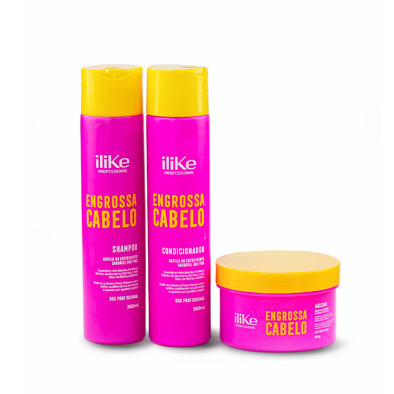 Engrossa Cabelo Kit Trio
