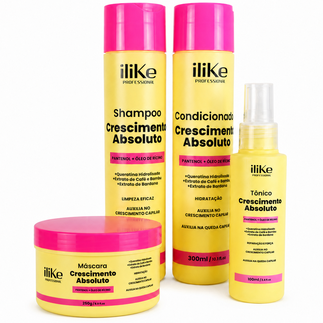 Crescimento Absoluto Kit Completo - 4 Produtos