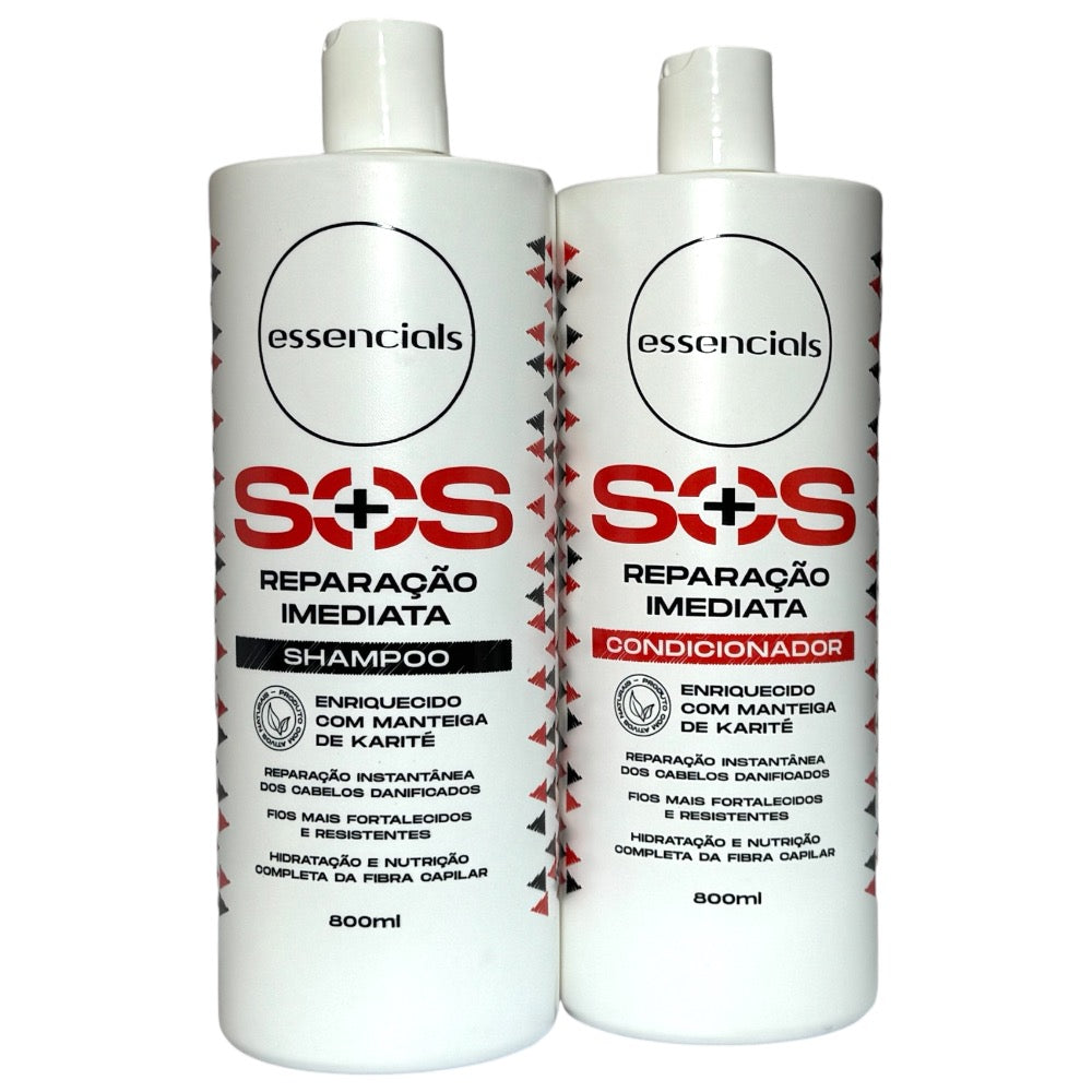 Essencials Kit SOS Shampoo e Condicionador -( 2x800ml )