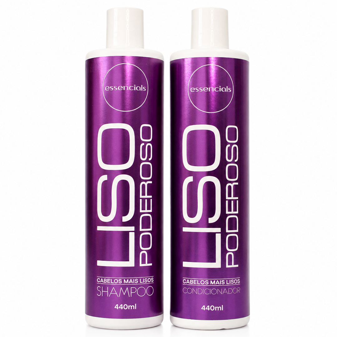 iLike Kit Liso Poderoso Shampoo e Condicionador - ( 2x440ml )