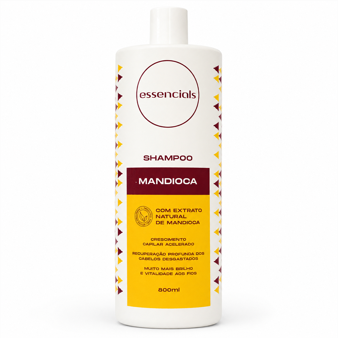 Essencials Mandioca Shampoo - 800ml