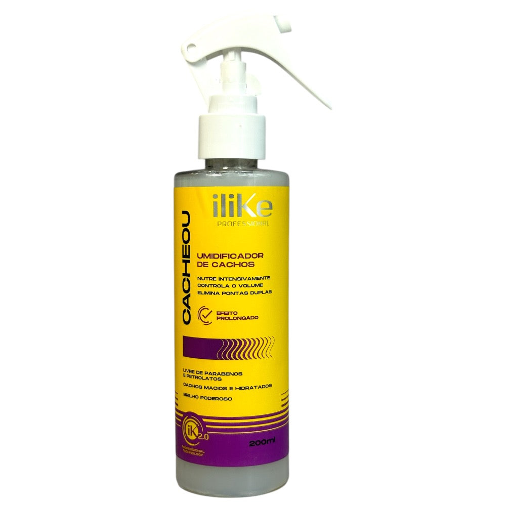 iLike Cacheou Umidificador de Cachos - 200ml