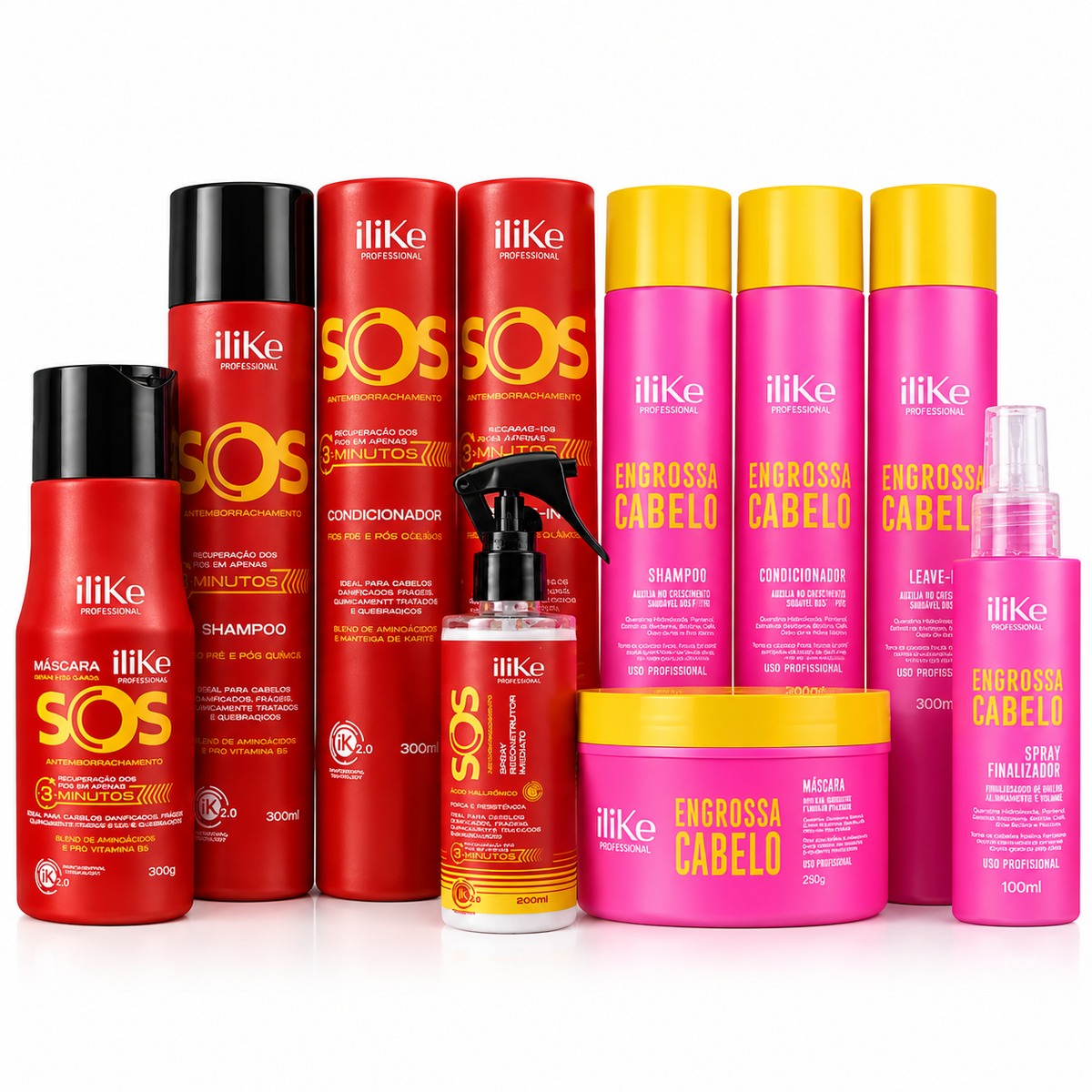 Kit Encorpa e Restaura - Engrossa Cabelo e SOS Capilar