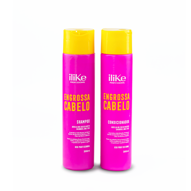 Engrossa Cabelo Kit Shampoo e Condicionador