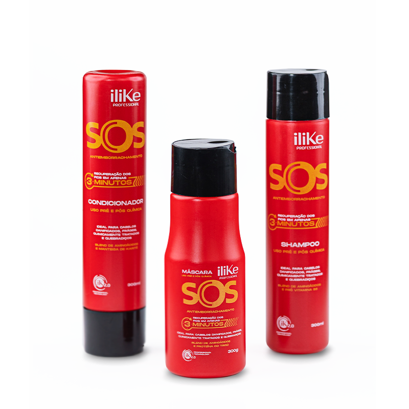 SOS Antiemborrachamento Reconstrutor Kit - 03 Produtos