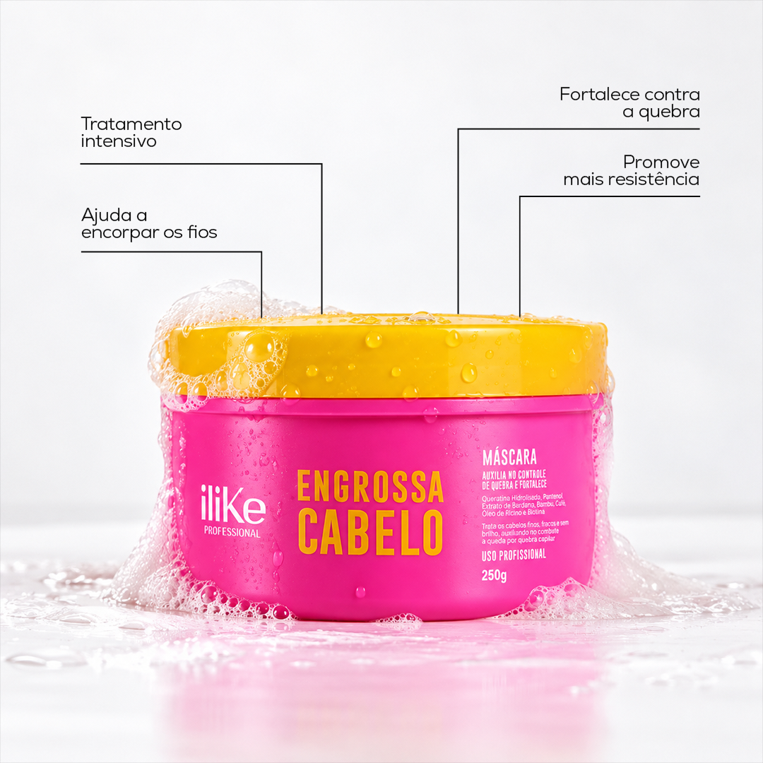 Máscara Engrossa Cabelo - 250g
