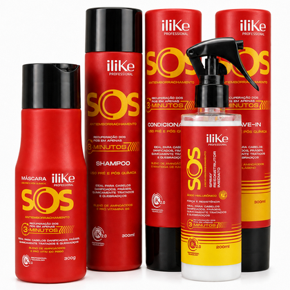 SOS Antiemborrachamento Kit Reconstrutor - 5 Produtos
