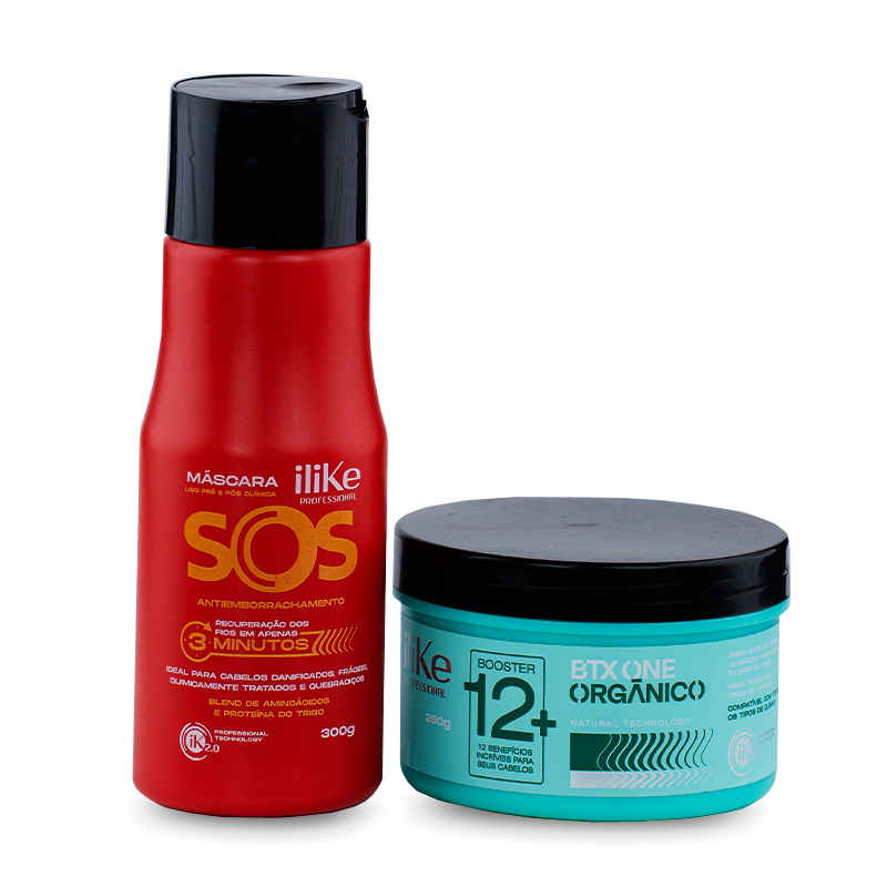 Btox Orgânico - 250g + SOS Antiemborrachamento 300ml