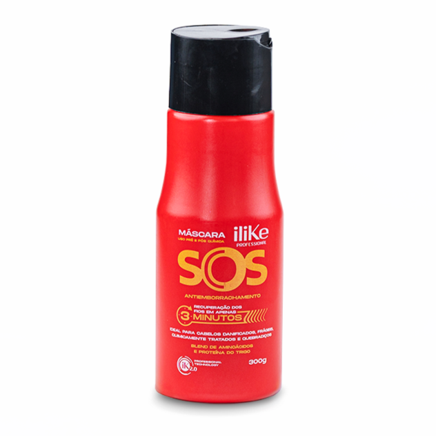 Máscara Reconstrutora SOS Antiemborrachamento - 300ml