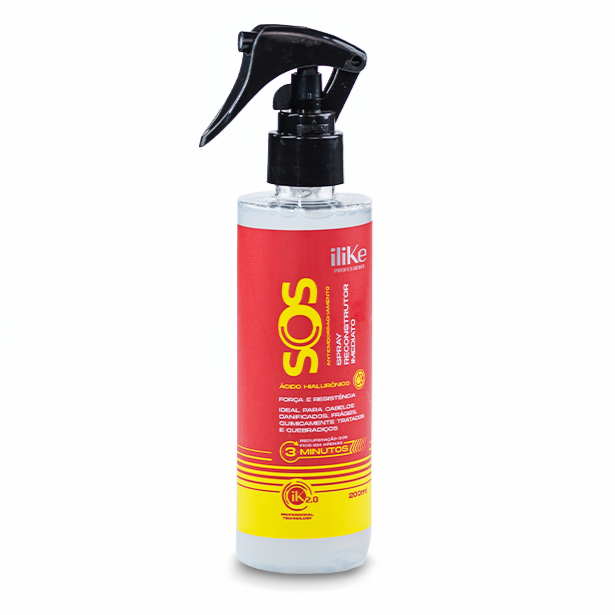 SOS Spray Reconstrutor Ácido Hialurônico - 200ml
