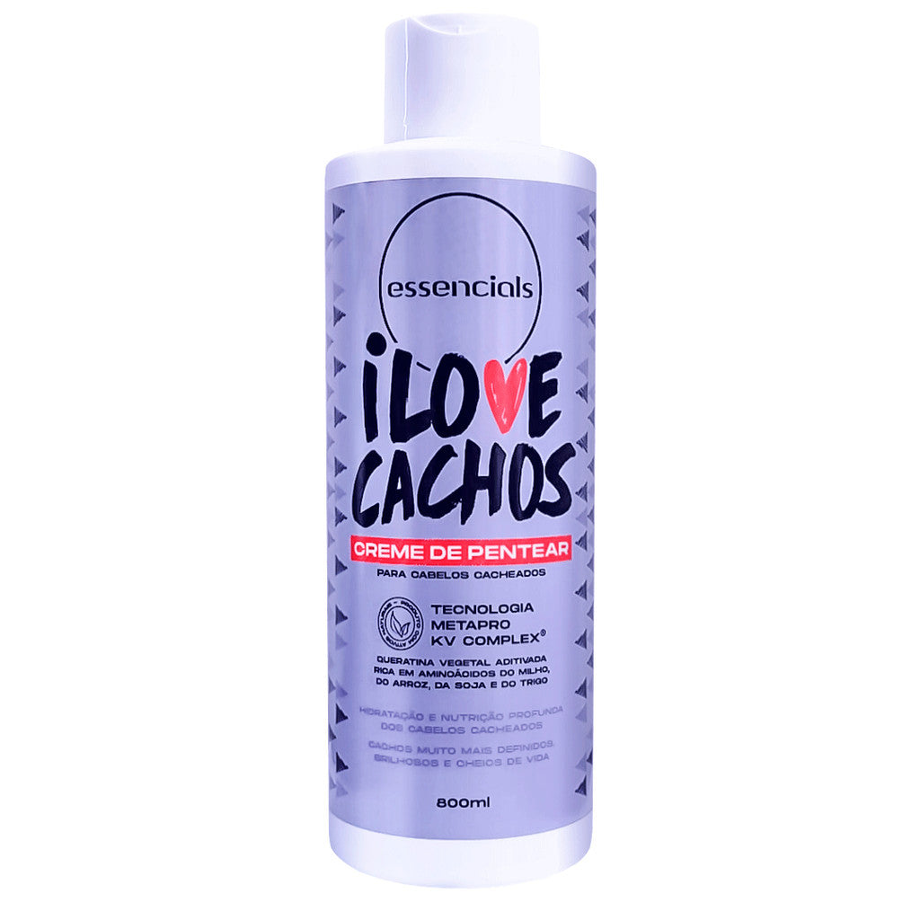 Essencials I Love Cachos Creme de Pentear - 800ml