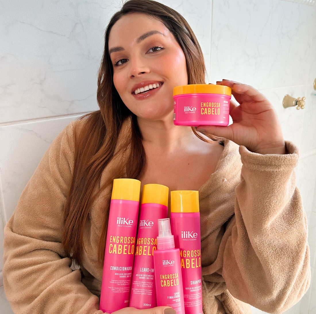 Shampoo Engrossa Cabelo - 300g