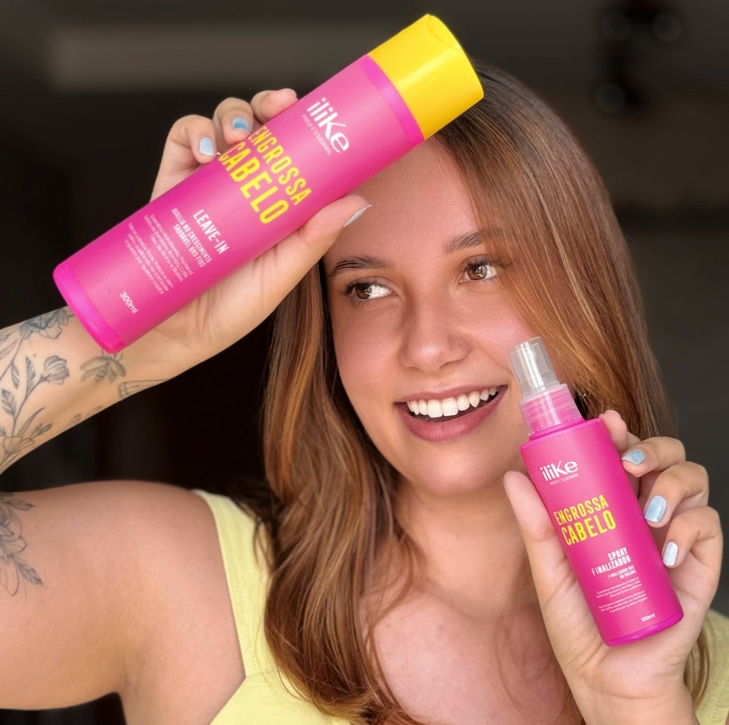 iLike Shampoo Engrossa Cabelo - 300g