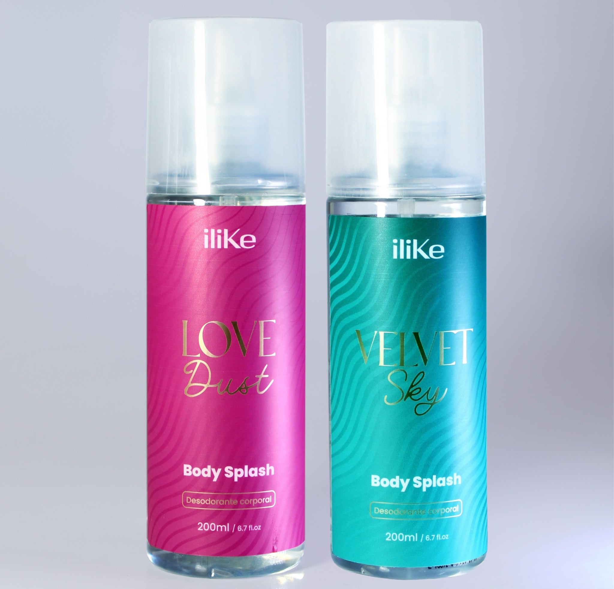 Kit 2 Body Splash - Love Dust e Velvet Sky