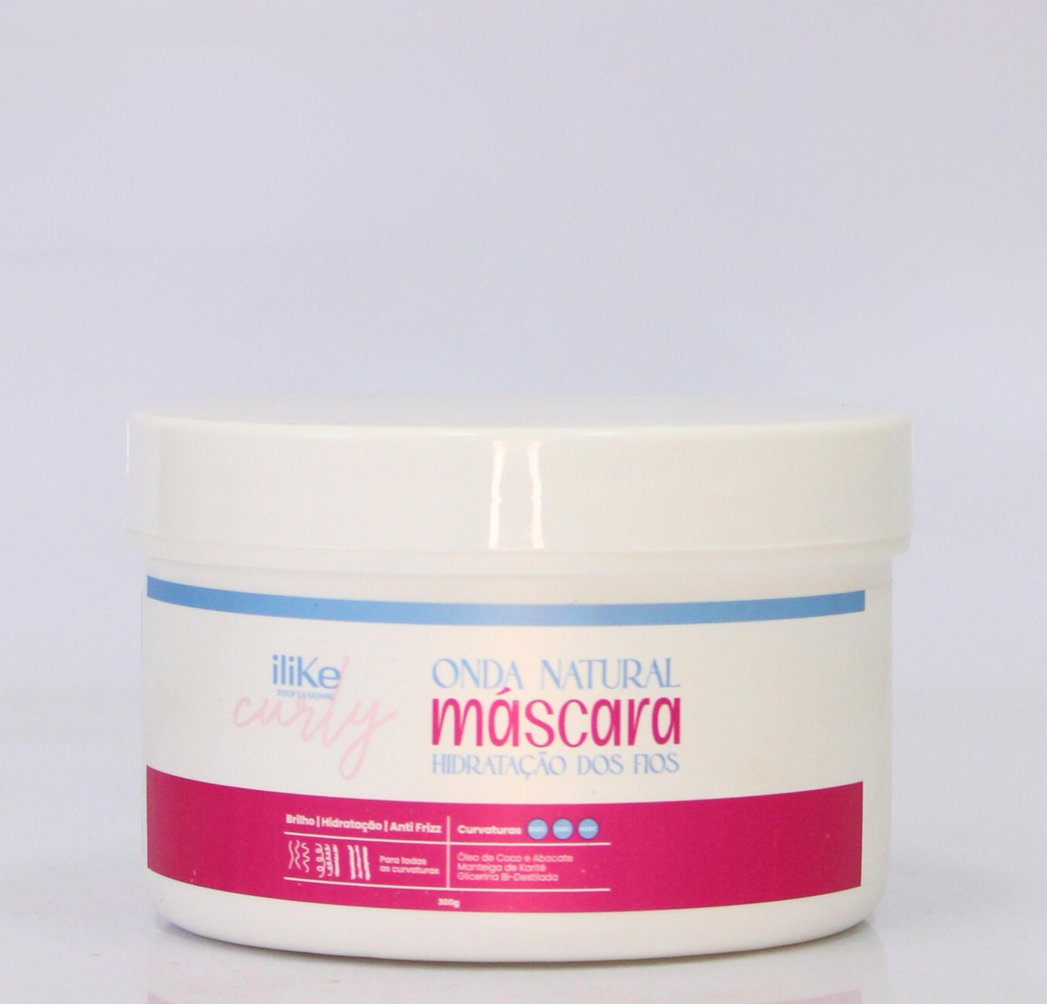 iLike Onda Natural Máscara de Hidratação - 300g