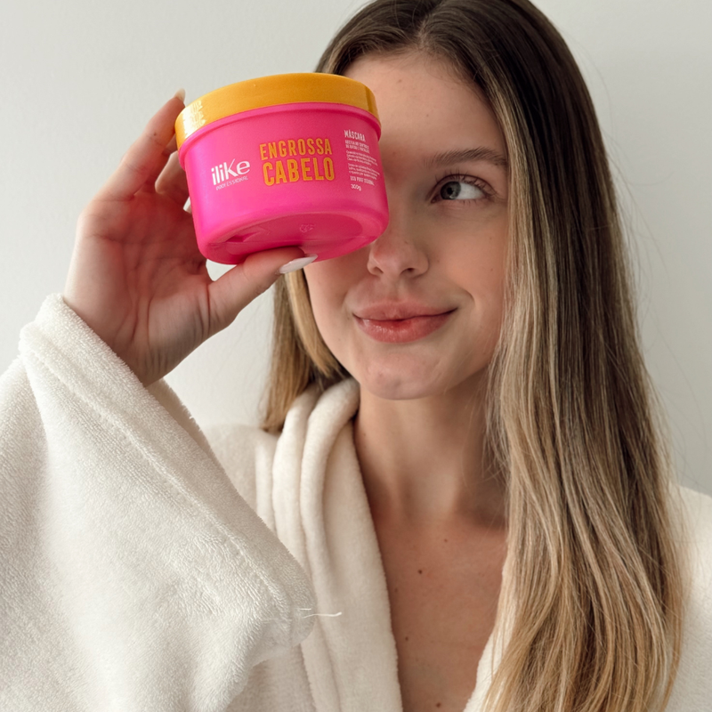 Engrossa Cabelo Kit Completo - 5 Produtos