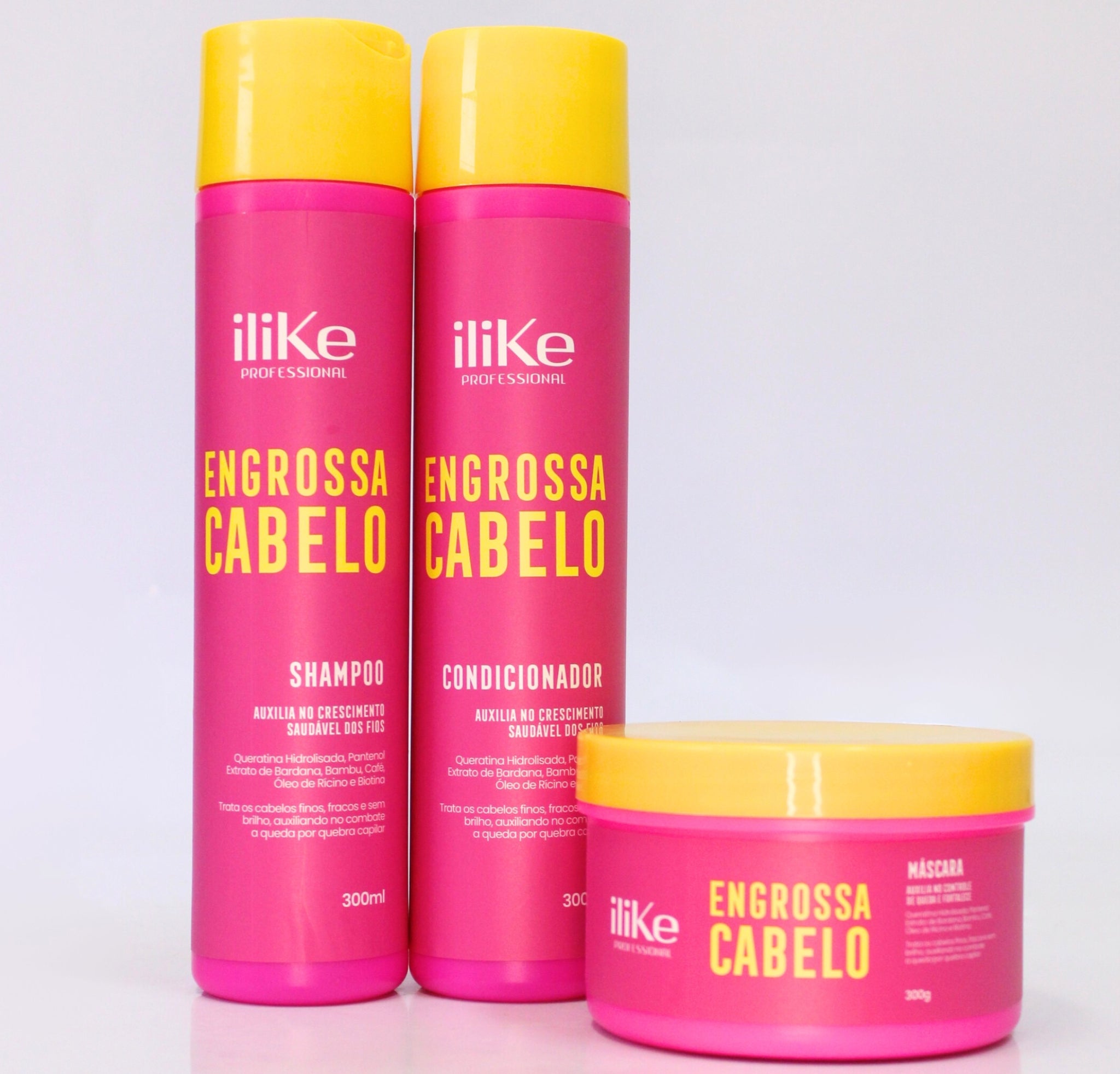 Engrossa Cabelo Kit Trio