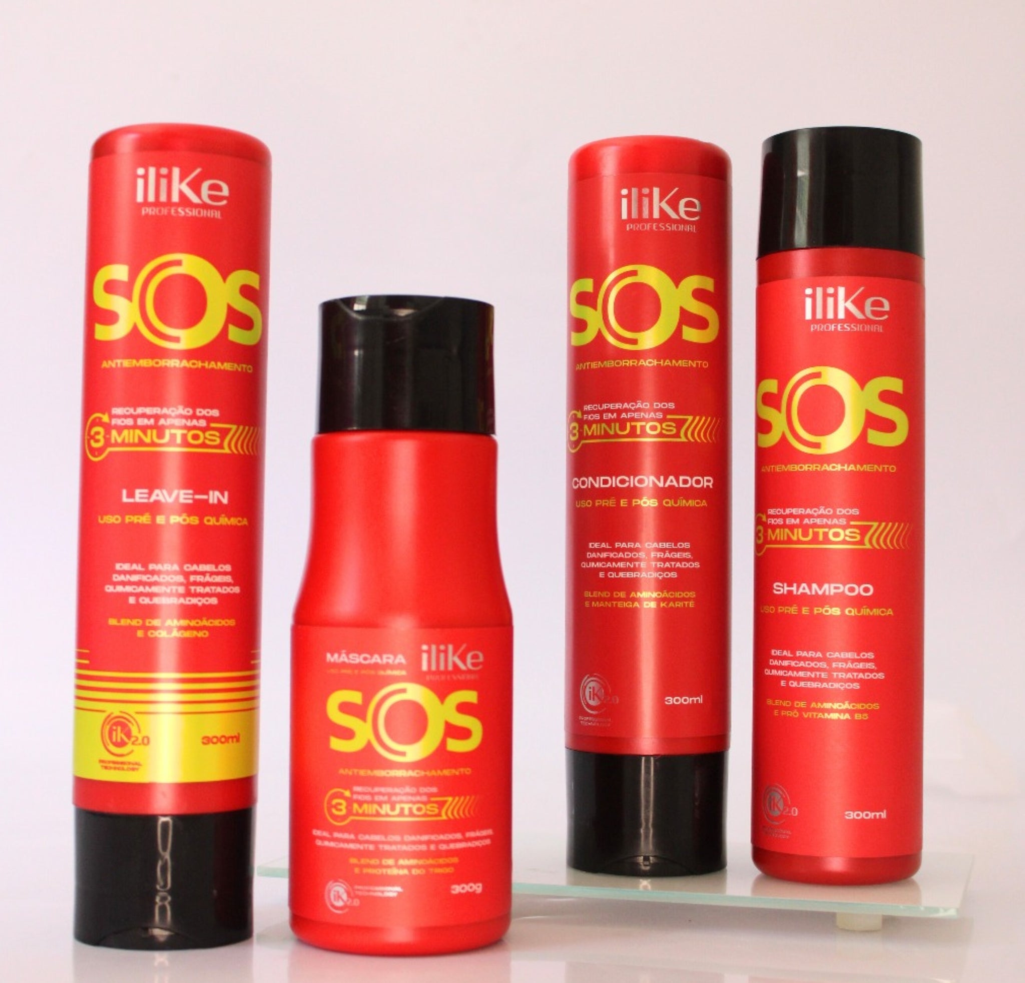 SOS Antiemborrachamento Kit Reconstrutor - 4 Produtos